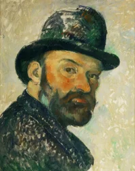 Cézanne met bolhoed (schets)